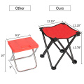 Outdoor Multi-function Rolling Cooler Upgraded Stool Red camping Picnic Folding Ice Box Table